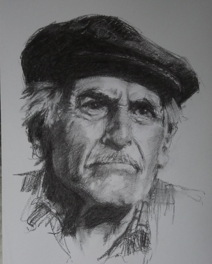 Old man in a beret – Assignment
